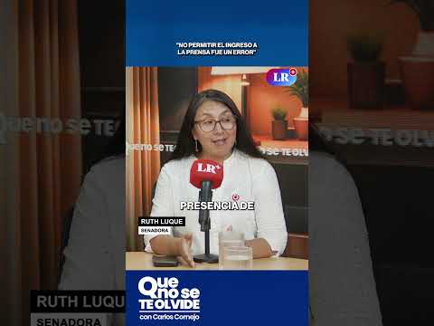 "NO PERMITIR EL INGRESO A LA PRENSA FUE UN ERROR” | QNSTO #shorts