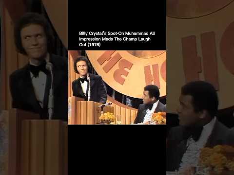 Billy Crystal’s Spot-On Muhammad Ali Impression Made The Champ Cry With Laughter (1976)