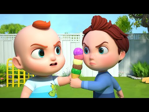 Ice Cream Song | Learn Colors for Kids | GoBooBoo Nursery Rhymes & Kids Songs