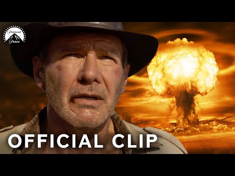 Indiana Jones Activates Atomic Bomb in Doom Town