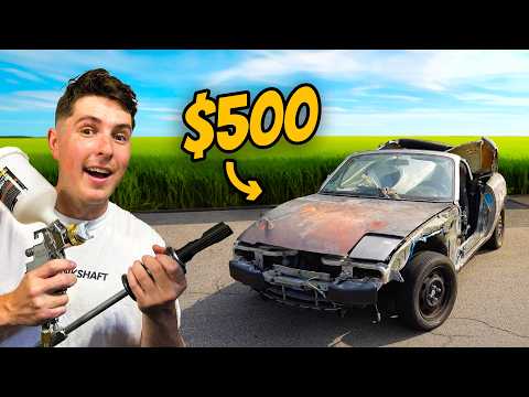 $5,000 Transformation On Our $500 Miata