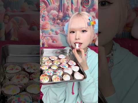 平成女児チョコ風チョコマシュマロ作ってみた🍫💖#shorts #asmr  #cooking #お菓子 #お菓子作り #バレンタイン @eriko_no_danna さんのレシピ参考です💝