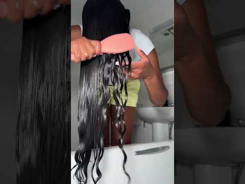 ASMR Wash Day! #curlyqueen #curlyhair #washday #washdayroutine #curlyhair #healthyhair