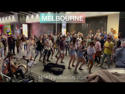 Melbourne Streets In December 2022