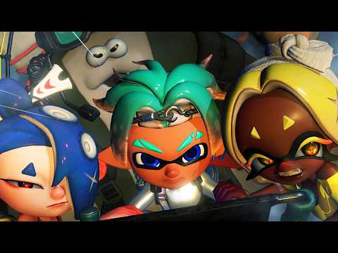 Splatoon Raiders All Cutscenes (Game Movie)