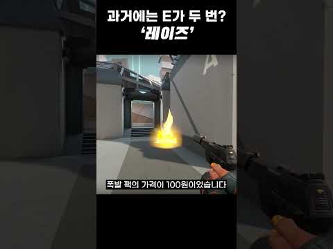 출시 초반이 진짜 미친 적폐였던 요원 '레이즈' #shorts
