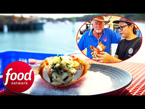 Luke Nguyen Makes Spanner Crab Salad Fresh From The Sea | Luke Nguyen's Asian Food Trail