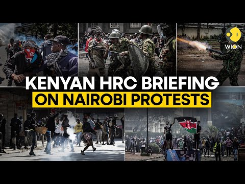 Kenya Protest LIVE: Kenyan Human Rights Commission briefing on Nairobi protests | WION LIVE