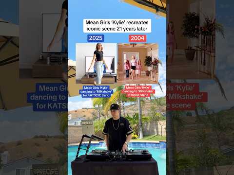 Mean Girls ‘Kylie’ recreates iconic scene for KATSEYE ‘Milkshake’ trend 🤯