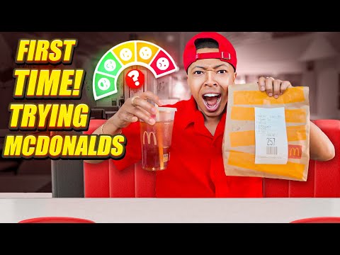 I Tried McDonald's For The First Time