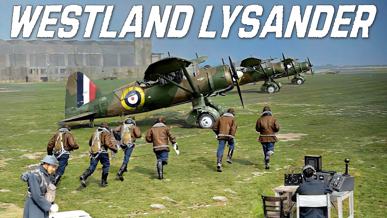 Westland Lysander | The British “Spy Taxi” Aircraft Of WWII