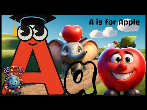 Toddler, Preschool & Kids Learning | ABC Phonic Song | Joyful World Kids Nursery Rhymes