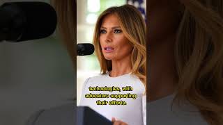 Melania Trump Launches Nationwide AI Challenge for American Students #melaniatrump #ai  #students