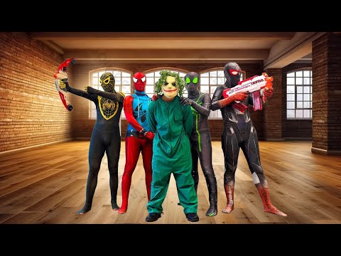 SUPERHERO's Story || Rescue PURPLE Spider-Man From BAD-HERO Team...?? ( Funny, Action )