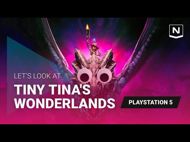 Tiny Tina's Wonderlands - Let's Look At! (4K 60FPS Playstation 5 footage)