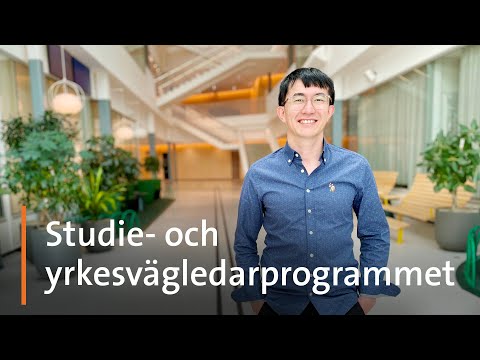 Hur är det att läsa till studie- och yrkesvägledare? Fråga mig!