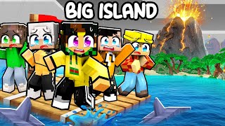 SIAMO DOVUTI SCAPPARE DALL'ISOLA.. - BIG ISLAND MINECRAFT ITA