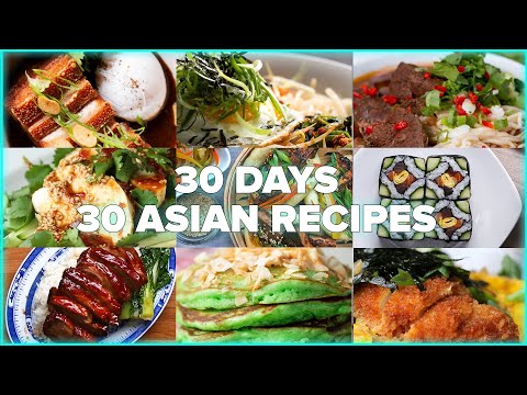 30 Days 30 Asian-Inspired Recipes