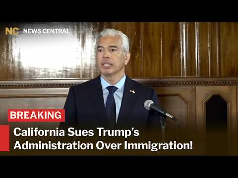 FULL REMARKS: California AG Announces Immigration Lawsuit Against Trump Administration | AC1Z