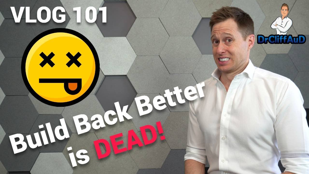No More Medicare Hearing Aids | The Death of Build Back Better | DrCliffAuD VLOG 101