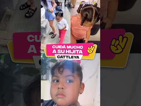 Yailin, cuida mucho a su hijita Cataleya.