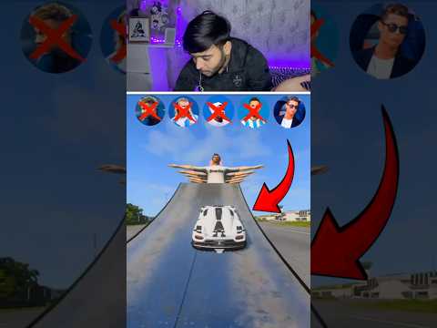 تحدي سيارة لاعبين كرة القدم 😮⚽️