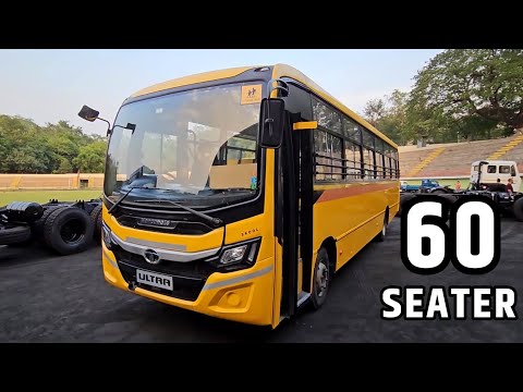 TATA 60 SETAER SCHOOL BUS | REVIEW