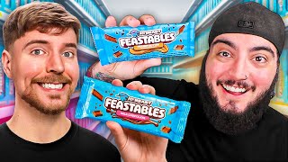 PROVEI TODOS OS CHOCOLATES FEASTABLES do MRBEAST