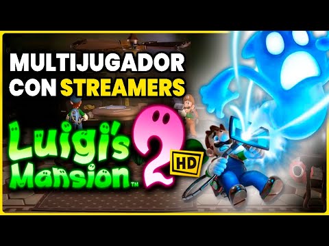 🔴 Luigi Mansion 2 MULTIJUGADOR contra YOUTUBERS 👻