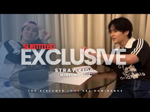 MINSUNG LIVE — 'Worst Roommate' | Lee Know & Han (June 27, 2025)