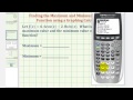 Analyzing Function Values and Graphs