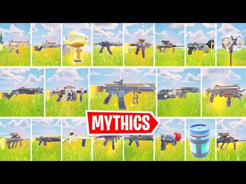 I Won With EVERY Mythic in Fortnite Reload