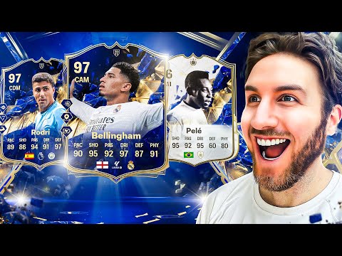 TOTY ICON PELE PACKED IN TOTY MIDFIELDER PACK OPENING in FC 25!