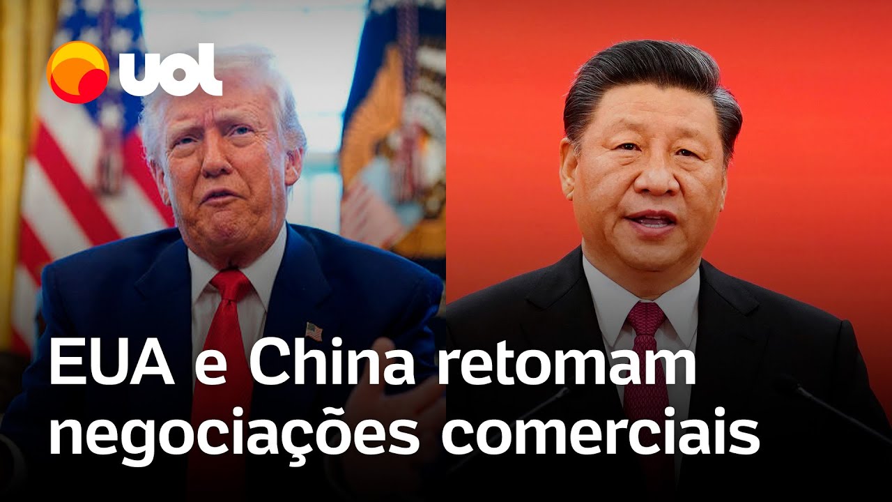Trump x Xi Jinping EUA e China retomam negociações em Madri sobre tarifaço e TikTok veja