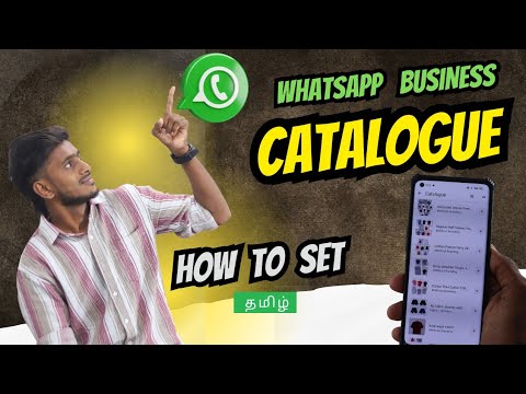 how to Set Whatsapp catalogue || whatsapp Catalogue Business Tamil