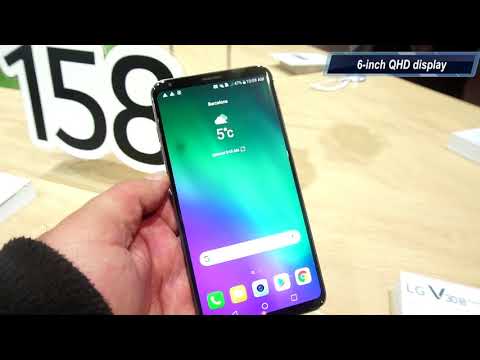 (ENGLISH) LG V30S Thinq: First Look - Hands on - Launch - MWC 2018