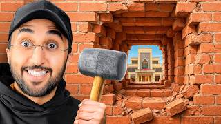 100 طبقة زجاج  VS ضد 100 طبقة طوب !!