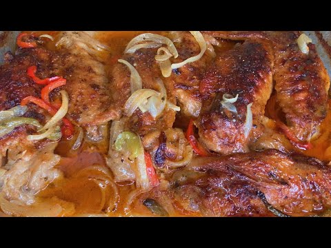 FALL OFF THE BONE SMOTHERED TURKEY WINGS