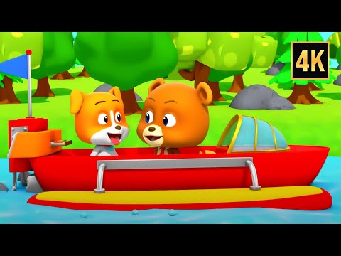 The River Run  + More Animated Funny Cartoon Show for Babies