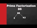Prime Factorization and Prime Factors