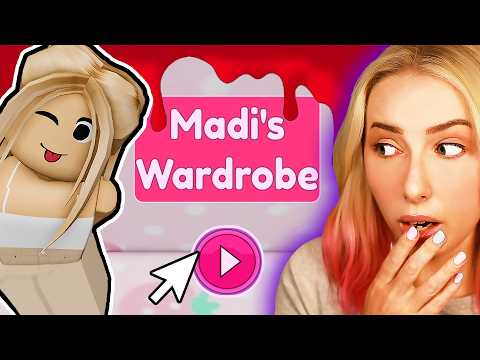 I REGRET Playing LACEY'S WARDROBE on Roblox!! Madi's Wardrobe