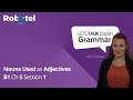 Nouns and Adjectives in English