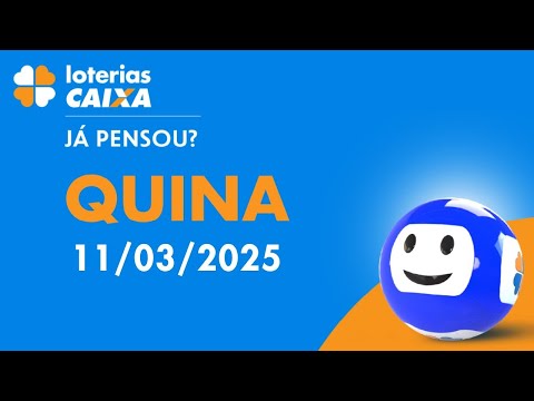 Resultado da Quina - Concurso nº 6677 - 11/03/2025