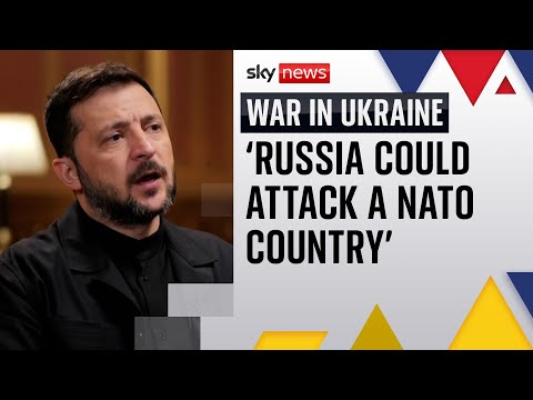 Russia could attack a NATO member 'within five years', Volodymyr Zelenskyy warns