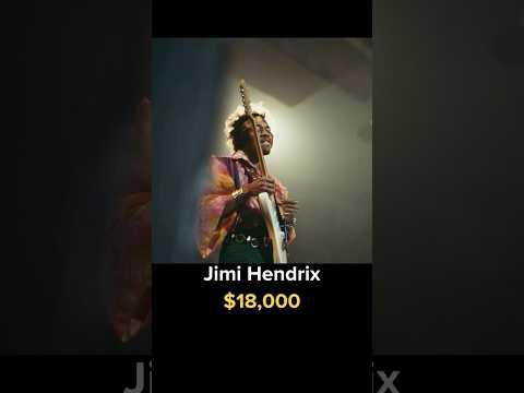 What artists were paid at Woodstock, 1969