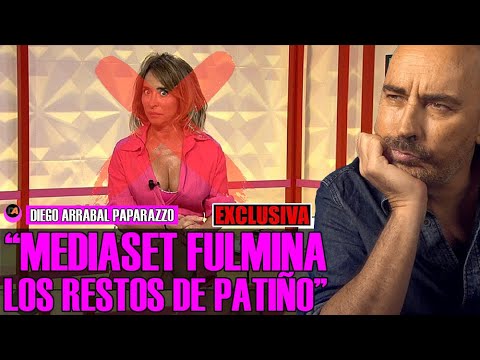 ¡¡BOMBAZO!! Mediaset BORRA a María Patiño PARA SIEMPRE… ¡¡Desaparece de Telecinco!!