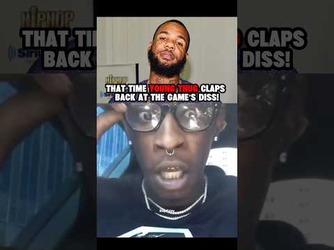 Young thug thrown Diss hard back to The Game🔥