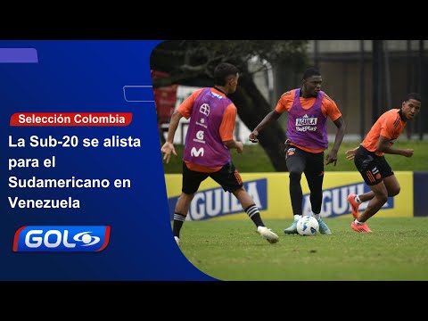 La Selección Colombia Sub-20 alista motores para el Sudamericano, en Venezuela