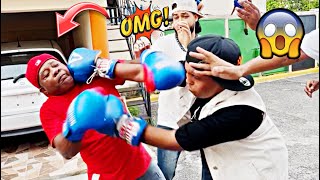 Germán gualey vs Manuel 30 la batalla se ponen los guantes de boxeo 