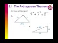 Pythagorean Theorem and Triangle Inequalities